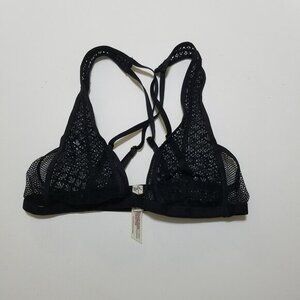 Free People Intimately Lace Bra Black Size S